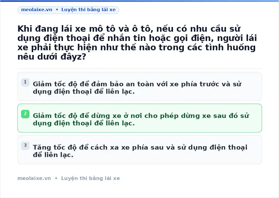 Cách sử dụng điện thoại an toàn khi lái xe: Luật giao thông